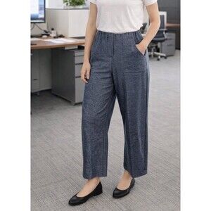 COS Womens Tailored Straight Leg Office Minimalist Gray Pants Small New